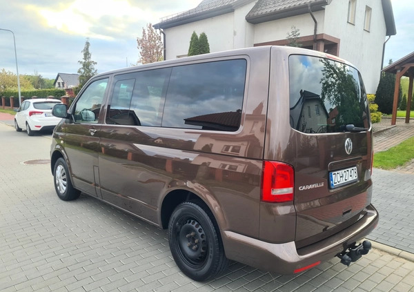 Volkswagen Caravelle cena 82900 przebieg: 230000, rok produkcji 2013 z Recz małe 137